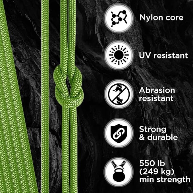 TECEUM 5/32" Paracord Rope 1000 – 1000ft / 200ft / 100ft / 50ft – Tactical - Image 3