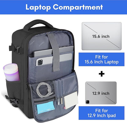 Taygeer Travel Laptop Backpack for Men Women, Airplane Approved Travel Backpack - Image 6