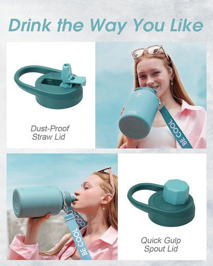 Coolflask Insulated Water Bottle 64 oz - Image 4