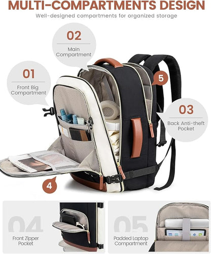 LOVEVOOK Carry On Travel Backpack - Image 4