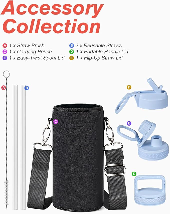 Water Bottle 32 oz Insulated - Image 7