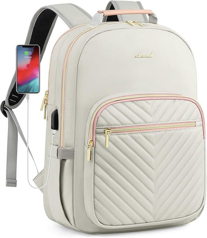 LOVEVOOK Laptop Backpack Purse for Women, Work Travel Computer Bags, College by LOVEVOOK