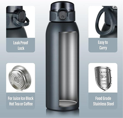 Insulated Water Bottle 24 oz - Image 4