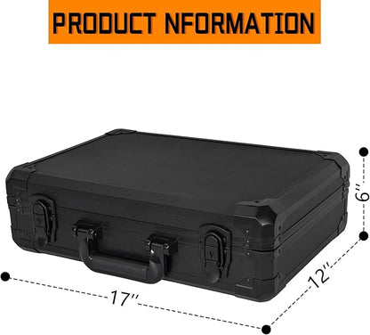 17 Inch Aluminum Carrying Case 17 X 12 X 6 Inch Ideal - Image 4