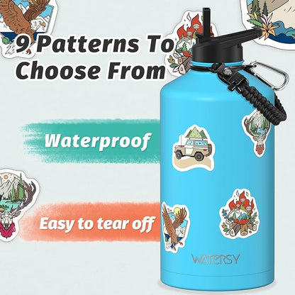 1 Gallon Water Bottle Insulated, BPA Free&Leak Proof, 128oz Stainless Steel - Image 4