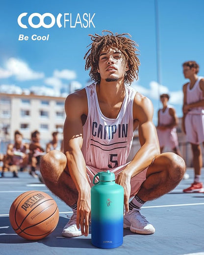 Coolflask 128 oz Gallon Water Bottle Insulated - Image 6