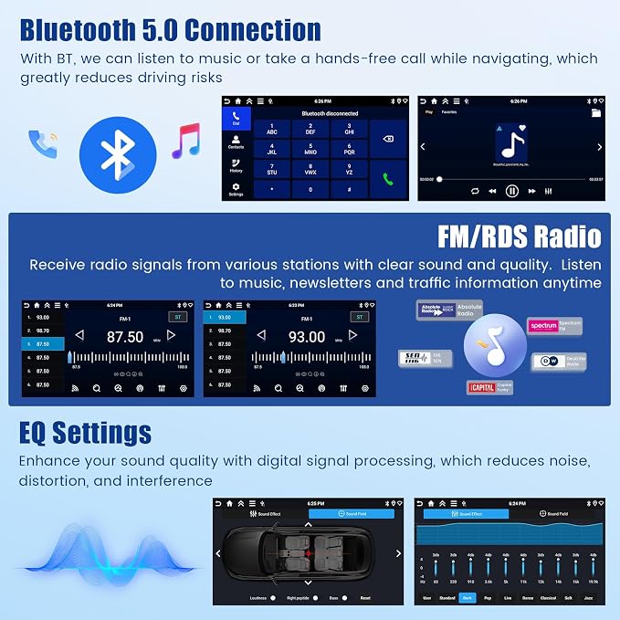 5Ghz WiFi 4G+64G Android 15 Radio - Image 5
