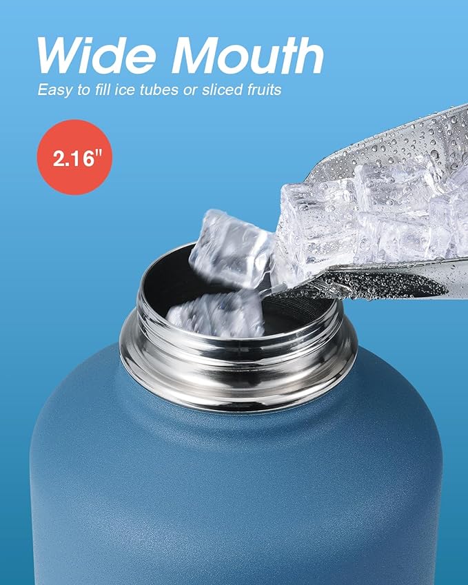 Half Gallon Water Bottle Insulated - Image 4