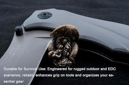 Paracord Beads with Hole for Crafting Survival Knife Lanyard Keychains - Image 7