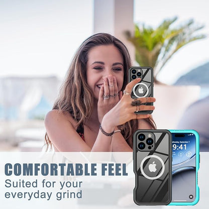 for iPhone 16 Pro Max Case Waterproof, Full-Body Hard Case Built-in - Image 8