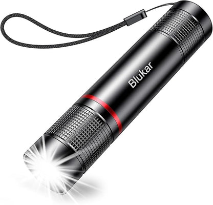 Blukar Flashlight Rechargeable, High Lumens Flashlight, Super Bright Small LED by Blukar