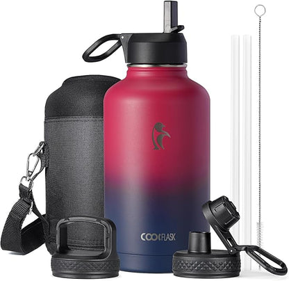 Half Gallon Water Bottle Insulated by Coolflask