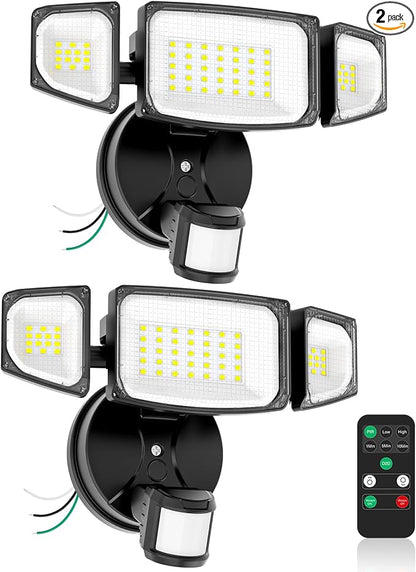 iMaihom 65W 6500LM LED Security Lights Motion Sensor Light Outdoor, 6500K by iMaihom