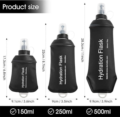 GYGYL Soft Flask, TPU Collapsible Soft Water Bottle - Image 2