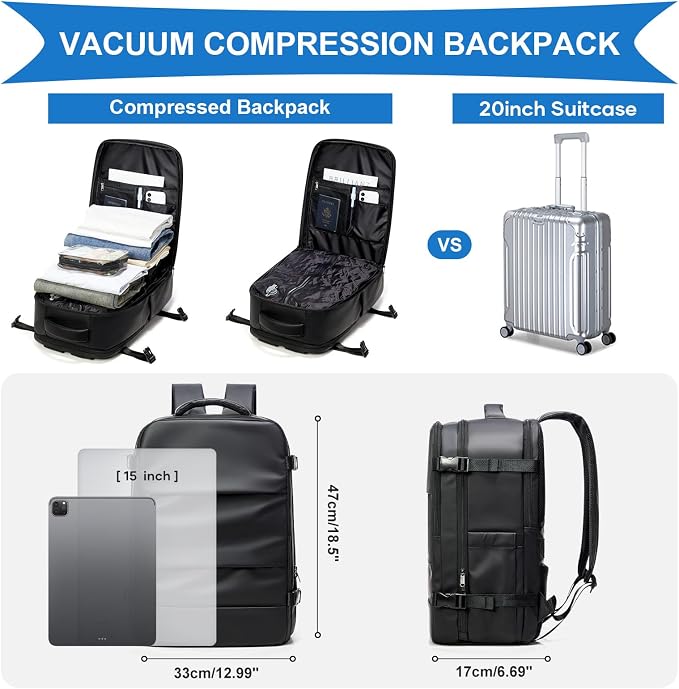 coowoz Vacuum Backpack Travel - Image 4