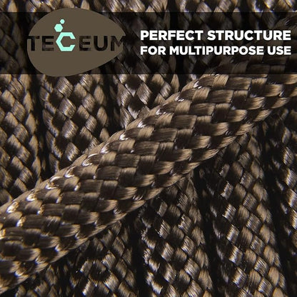 TECEUM 5/32" Paracord Rope 1000 – 1000ft / 200ft / 100ft / 50ft – Tactical - Image 5