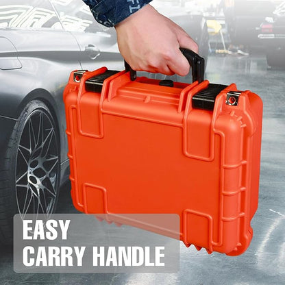 Jack Boss 14x 11.5x 6.5 Inch Hard Case, Portable Weather Waterproof Protective - Image 6