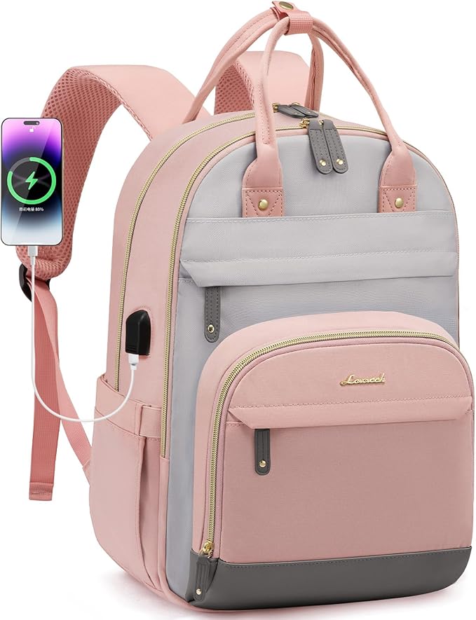 LOVEVOOK Backpack for Women, Laptop Backpack Women, Fits 15.6 Inch Laptop Bag by LOVEVOOK