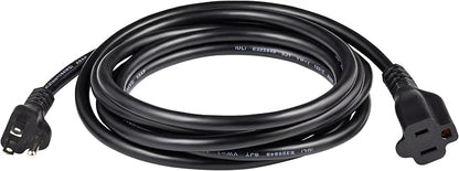 Amazon Basics Extension Cord, 10 Ft, 3 Prong Outlet Extender, 13 Amps - Image 2