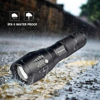 Pocketman LED Tactical Flashlight Super Bright LED Flashlights Portable Outdoor - Image 6