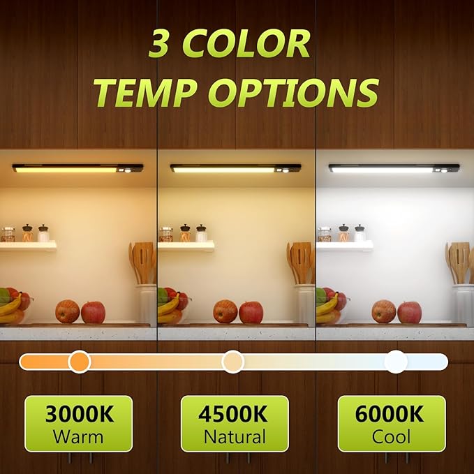 Mpotmiy 4 Pack 12" Under Cabinet Lights - Image 4