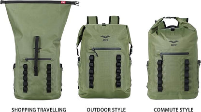 MIER Dry Bag Waterproof Backpack 30L Dry Sack Heavy Duty Roll-Top Closure - Image 5