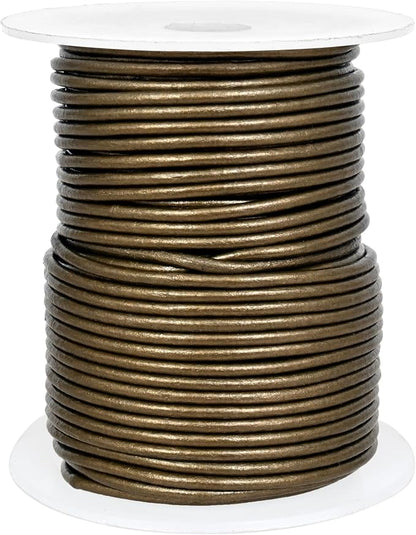 GENIQUE Real/Genuine Round Leather String Cord - Image 3