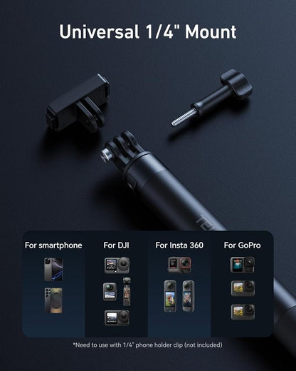 TELESIN Power Grip Selfie Stick - Image 4