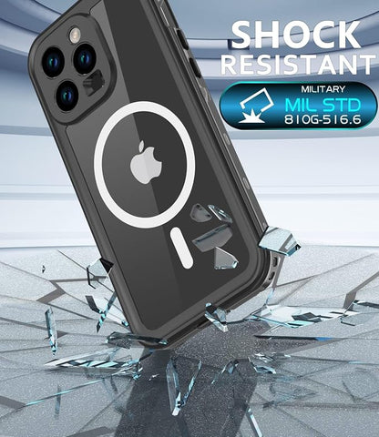 for iPhone 15 Pro Max Case Waterproof, Shockproof Dustproof IP68 Waterproof - Image 4