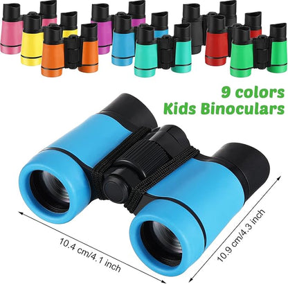 Yunsailing 9 Pack Kids Binoculars, Shockproof Compact Binoculars - Image 4