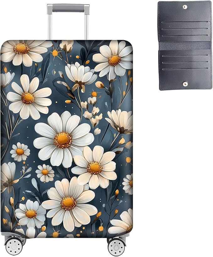 Luggage Cover Protector for 30-32 Inch Suitcases, TSA Approved Elastic Travel by Unknown