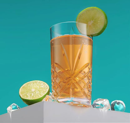 Godinger Tall Highball Glasses, Shatterproof and Reusable Acrylic - Image 2