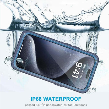 Lanhiem for 15 Pro Case, IP68 Waterproof Dustproof Shockproof Case - Image 2