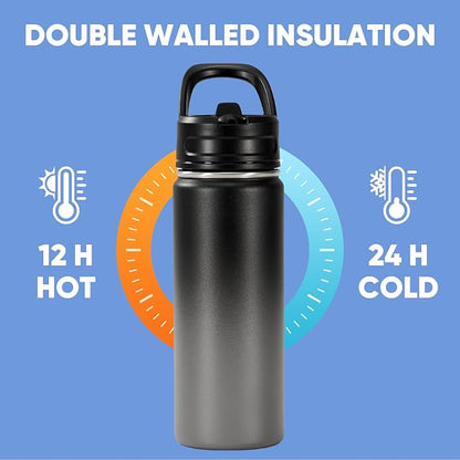 Fijinhom 18oz Insulated Stainless Steel Water Bottle - Image 5
