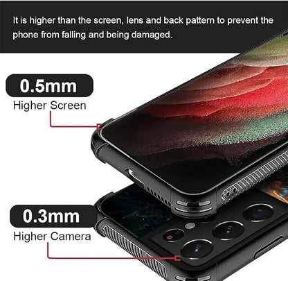 for Samsung Galaxy S21 Ultra Case, Star Cave Hungry Wolf Pattern Graphic Design - Image 5