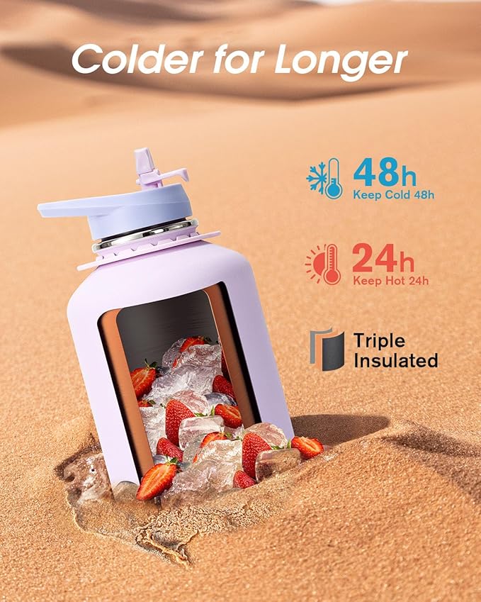 Coolflask Half Gallon Water Bottle - Image 2