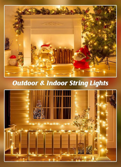 Brightown 2 Pack Solar String Lights Outdoor Waterproof, 80FT 200 LED Solar - Image 8