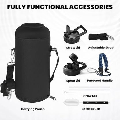 RAYMYLO Insulated Water Bottle 87 oz, Triple Wall Vacuum Stainless Steel - Image 6