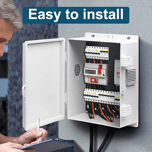 Namunanee Outdoor Electrical Junction Box, ABS Water Resistant Enclosure - Image 3