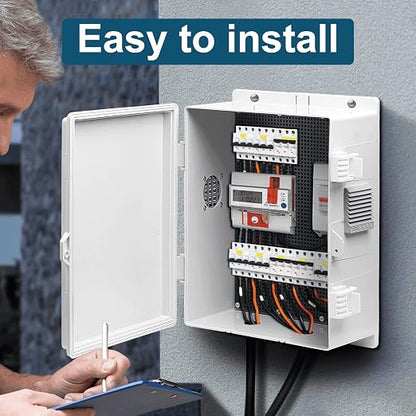 Namunanee Outdoor Electrical Junction Box, ABS Water Resistant Enclosure - Image 3