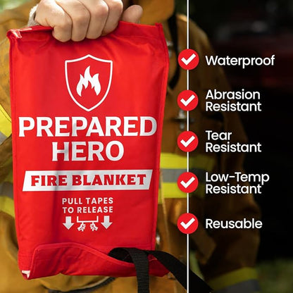 Prepared Hero Emergency Fire Blanket XL - Image 3