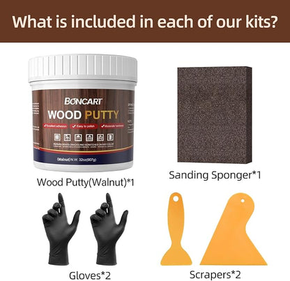 Boncart 32oz Wood Filler Putty - Image 4