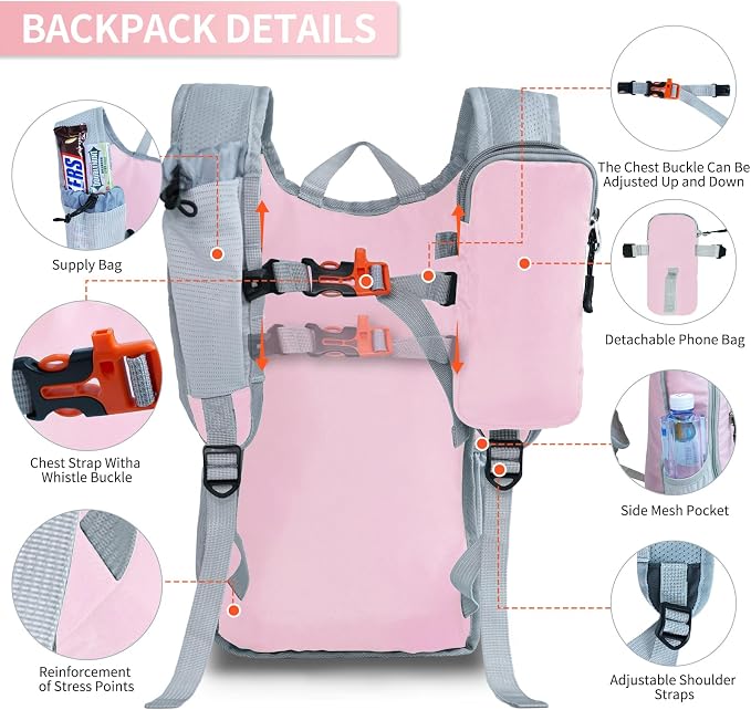 Hiking Backpack 10L/15L Small Daypack Lightweight Packable Travel Foldable - Image 5