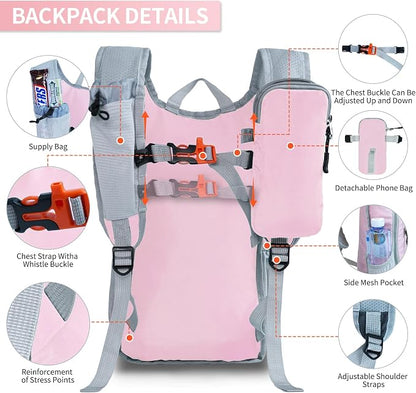 Hiking Backpack 10L/15L Small Daypack Lightweight Packable Travel Foldable - Image 5