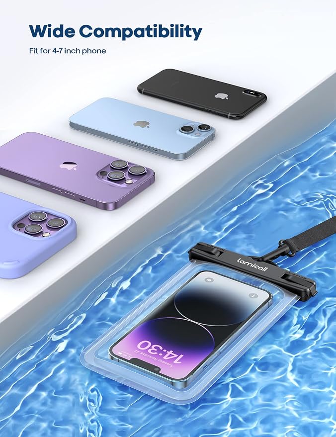Lamicall Waterproof Phone Pouch Case - Image 6