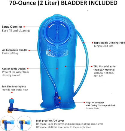 Unigear Hydration Pack Backpack - Image 4