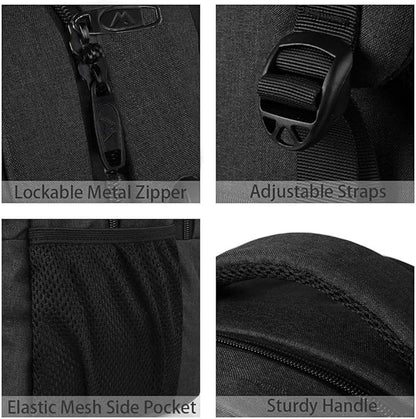 MATEIN Business Laptop Backpack, 15.6 Inch Travel Laptop Bag Rucksack, - Image 4