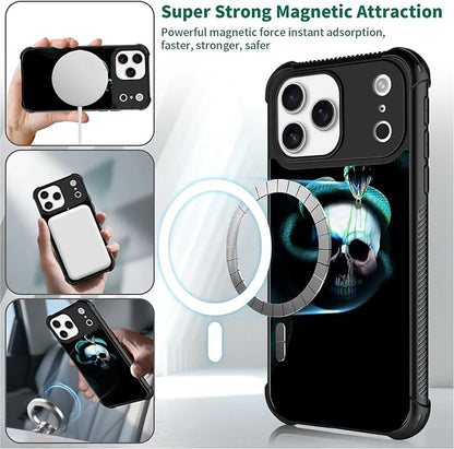 for iPhone 17 Pro Max Case, for MagSafe Graphic Design for Girl Boy Soft - Image 4