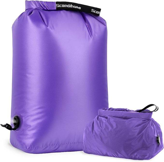 Travel Laundry Bag, Pump-free Vacuum Compression Dirty Clothes Bag, Large by EPEDAL24