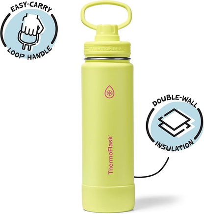 ThermoFlask 24 oz Double Wall Vacuum Insulated Stainless Steel Water Bottle - Image 2
